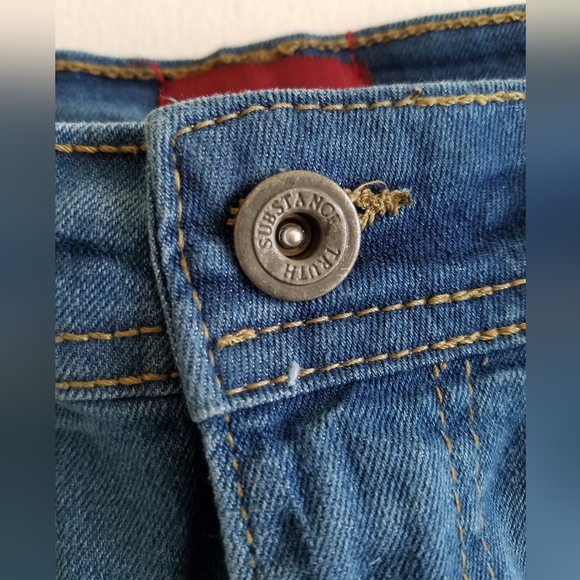 NWT Truth.Substance Common Sense Men's Blue Distressed Skinny Jeans Size 30x30 - Picture 4 of 12